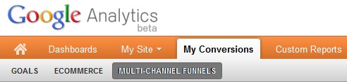Google Analytics Multi-Channel Funnels Location